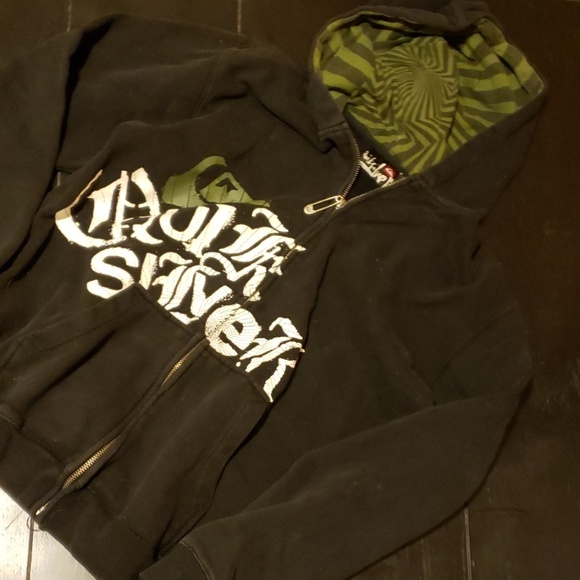 Medium Quiksilver Big Boys Navy Fleece Sweatshirt Size 12